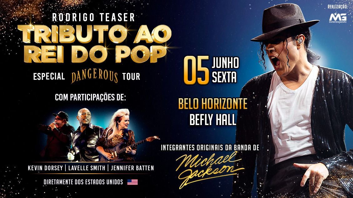 Rodrigo Teaser (Tributo Ao Rei do Pop) - Especial Dangerous Tour